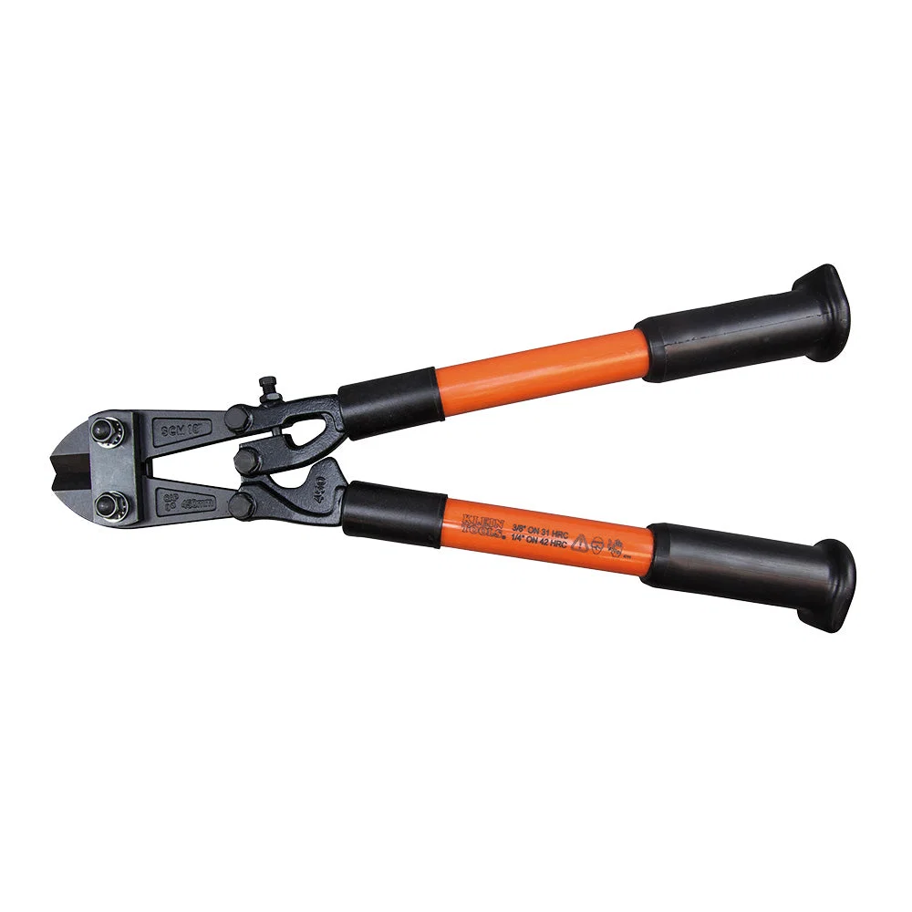 Stylish Klein Bolt Cutter Fiberglass Handle 18-Inch 63118 Fashionable