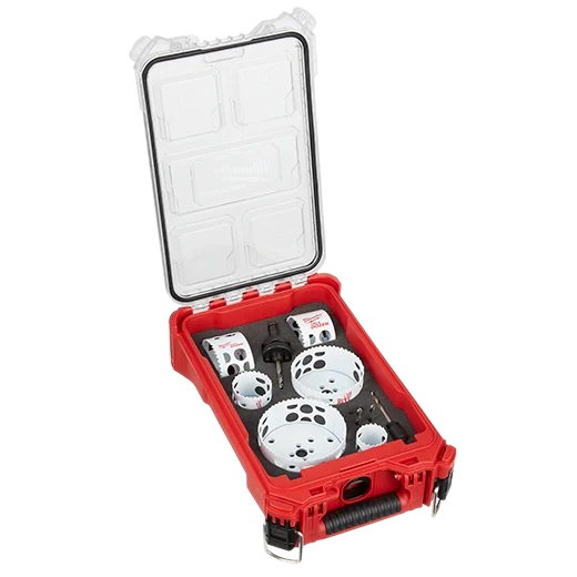 Reliable Milwaukee HOLE DOZER™ Bi-Metal Hole Saw Kit with PACKOUT™ Compact Organizer – 10PC 49-22-5606 Eco-Friendly
