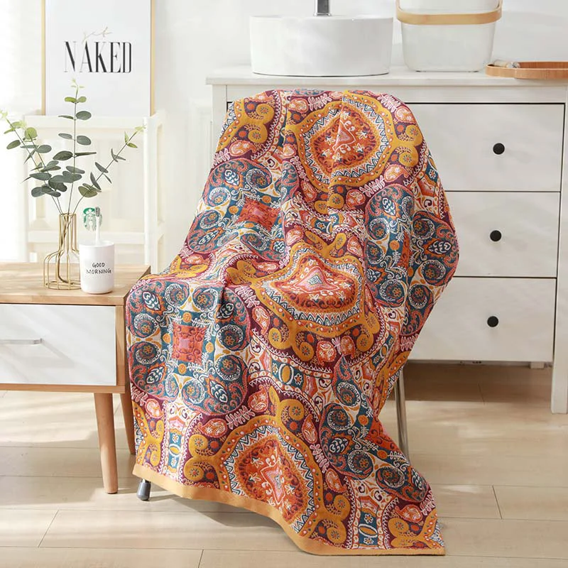 Selected Ownkoti Printed Reversible Beach Towel Bath Towel Responsible