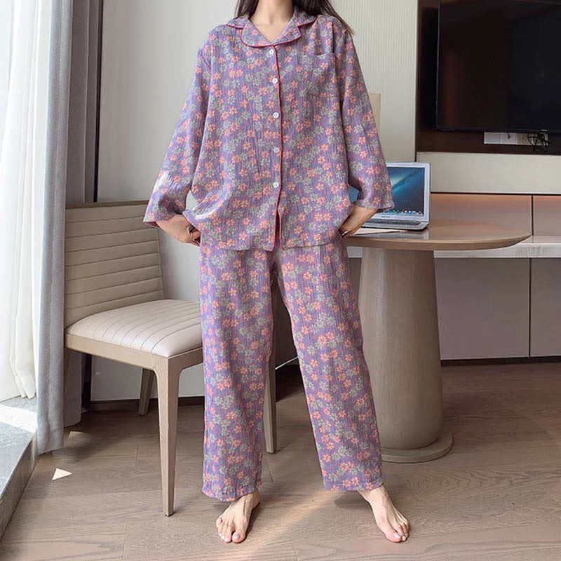 Healthy Ownkoti Plus Size Rural Cotton Loungewear Set Original Design