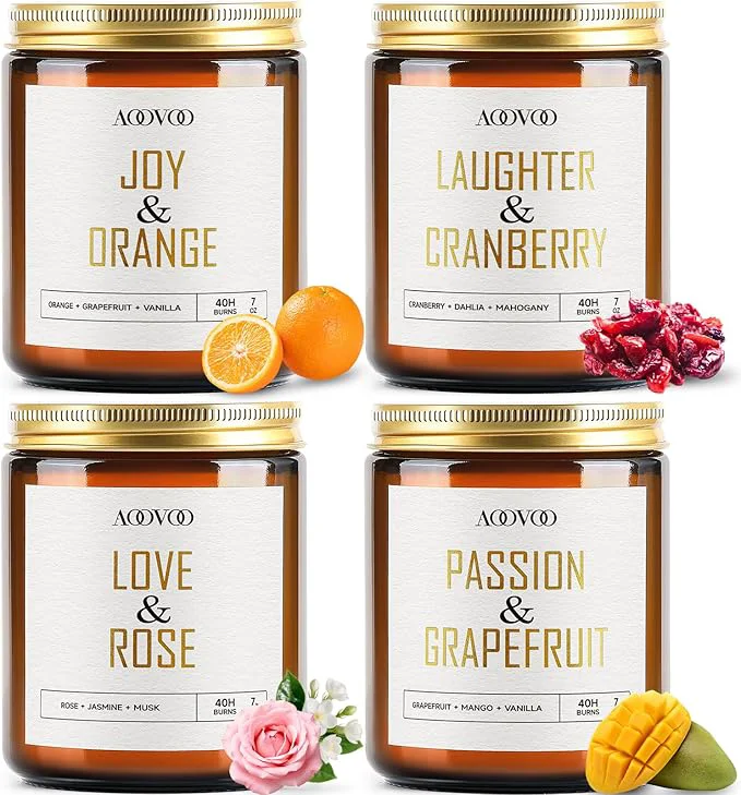 Functional AOOVOO Candle Set Lightweight