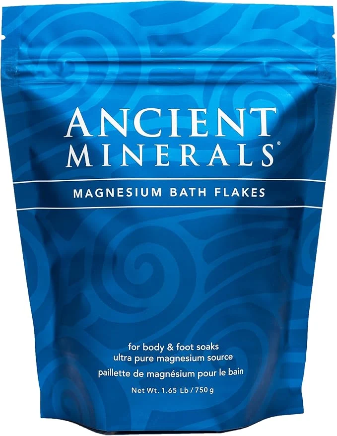 Secure Ancient Minerals Magnesium Bath Flakes of Pure Zechstein Chloride Optimized