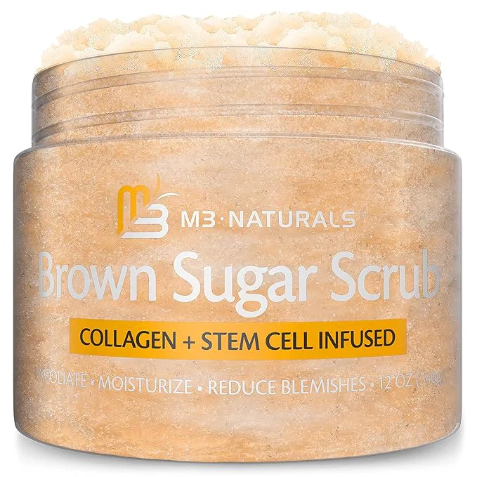 Traditional Brown Sugar Scrub Face Foot Body Exfoliator Infused Artisan