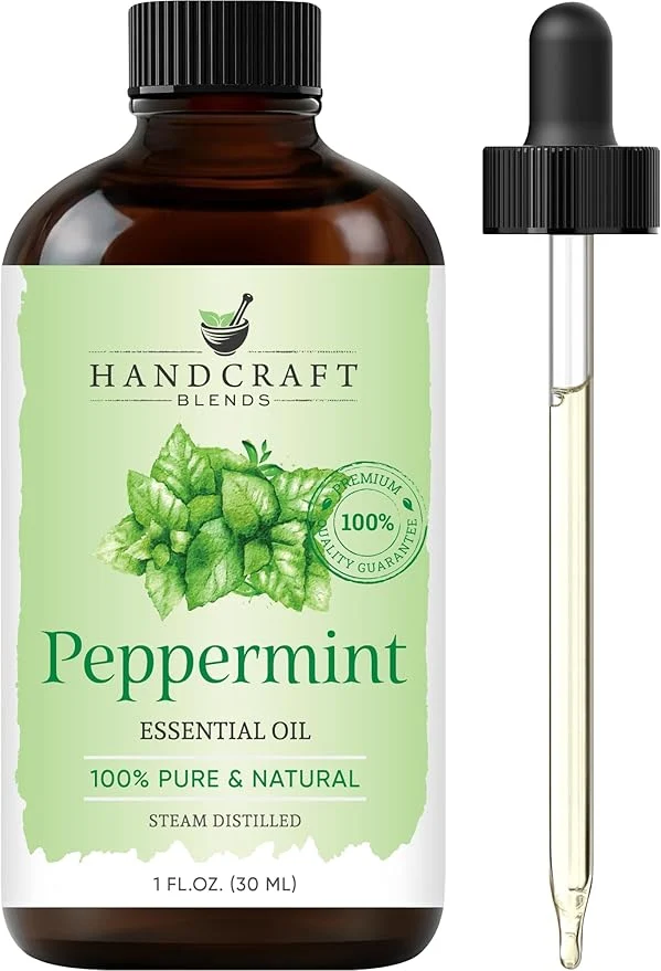 Contemporary Handcraft Blends Peppermint Essential Oil – 1 Fl Oz – Pure and Natural – Original