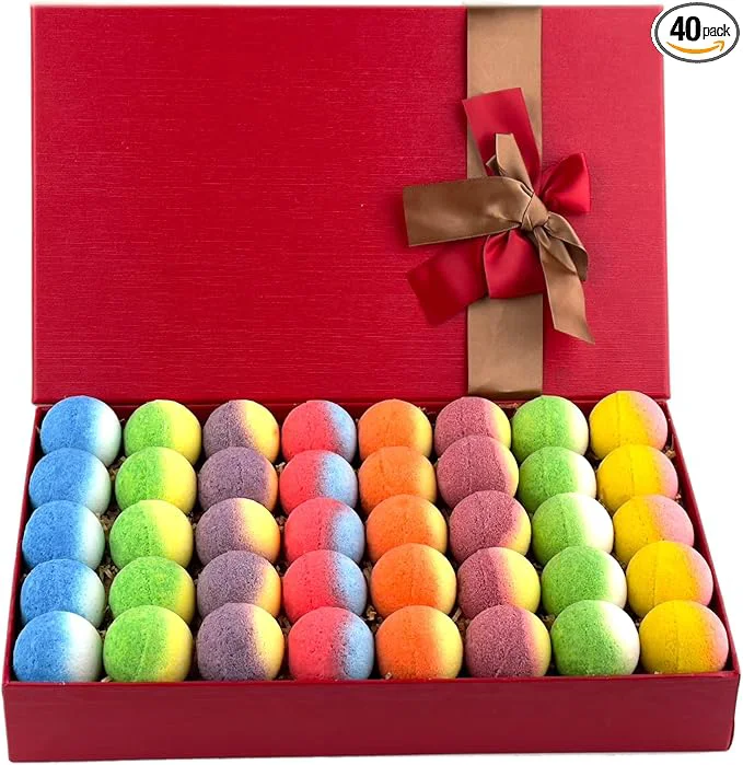 Premium Bath Bomb Gift Set Family Pack Mini Bath Bombs Selected