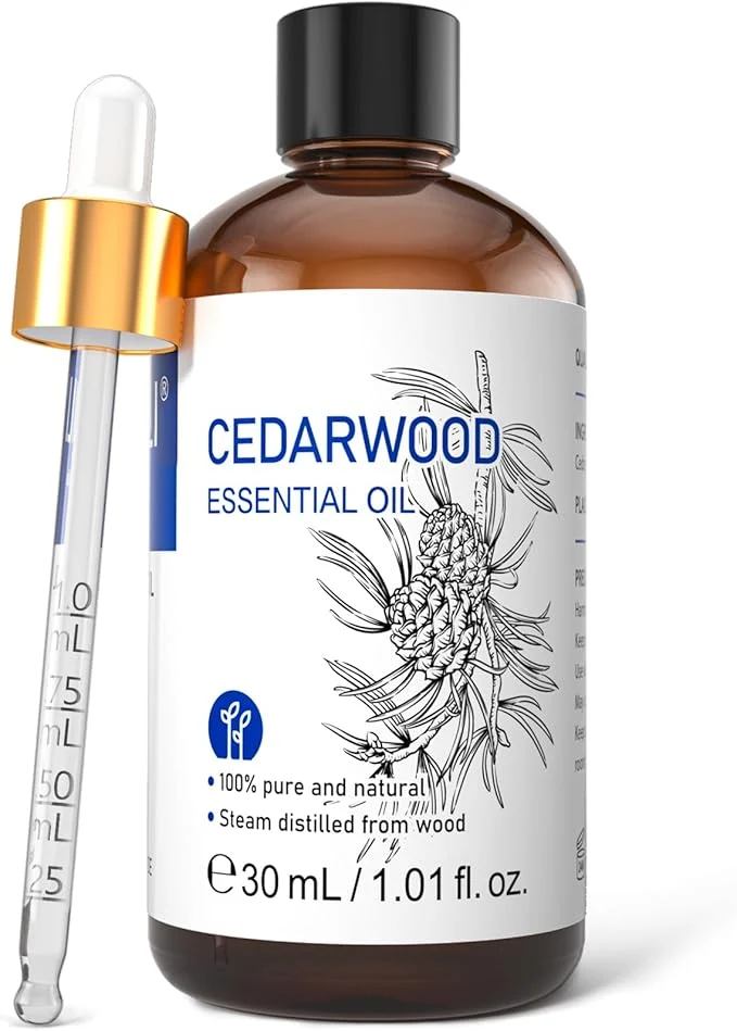 Safe HIQILI 1 Fl Oz Cedarwood Essential Oil Pure Natural Cedarwood Oil Modern