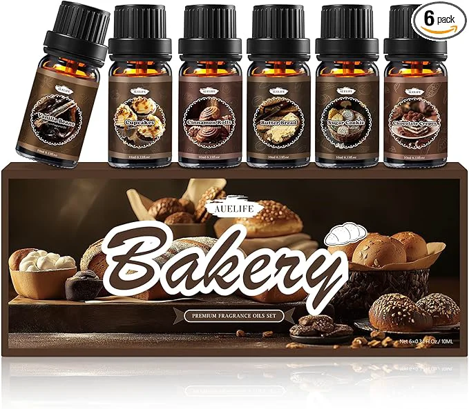 Flexible Bakery Essential Oils Set Fragrance Oil Lightweight