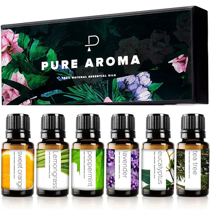 Exceptional Essential Oils Set by Pure Aroma Exclusive