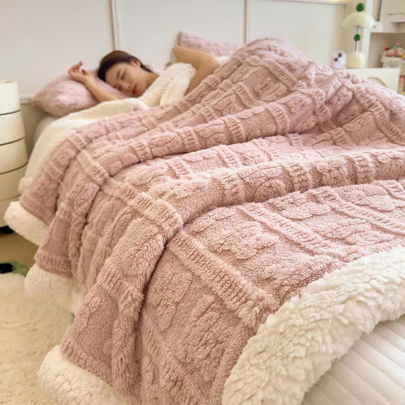 Contemporary Ownkoti Bear Striped Textured Throw Blanket Specialty