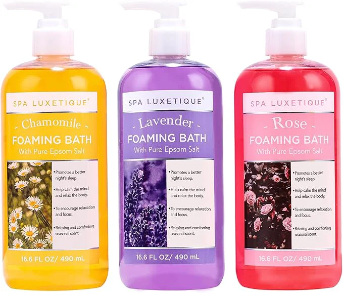 Flexible Spa Luxetique Bubble Bath Foaming Bath Green