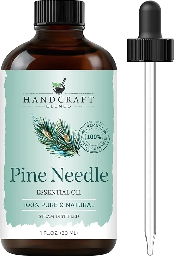 Eco-Friendly Handcraft Blends Pine Essential Oil – 1 Fl Oz – Pure and Natural – Premium Functional
