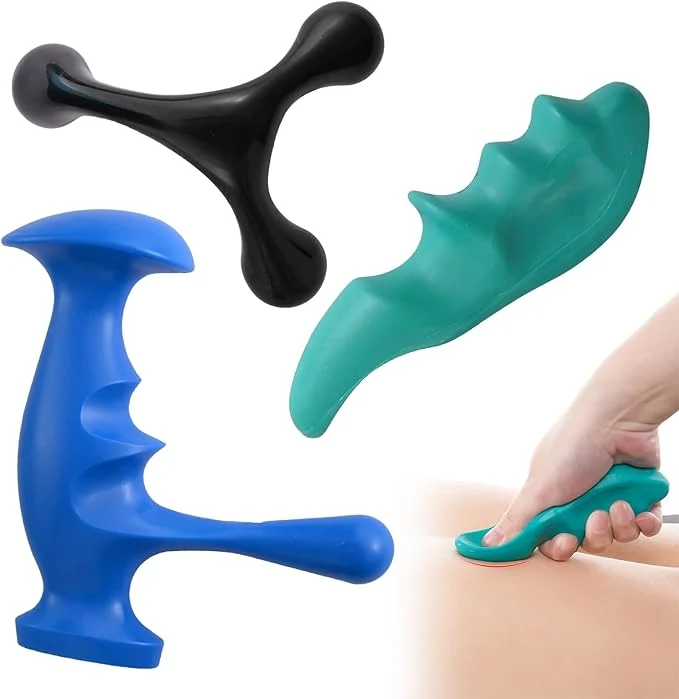 Minimalist Manual Trigger Point Massage Tool and Thumb Saver High-Grade