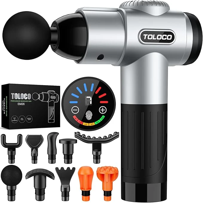 Pure TOLOCO Massage Gun Muscle Massage Gun Deep Tissue Verified