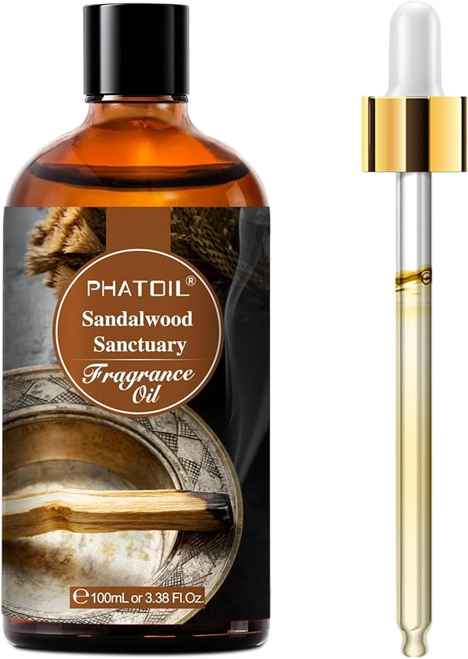 Quality PHATOIL 3.38FL.OZ Sandalwood Sanctuary Fragrance Oils Authentic