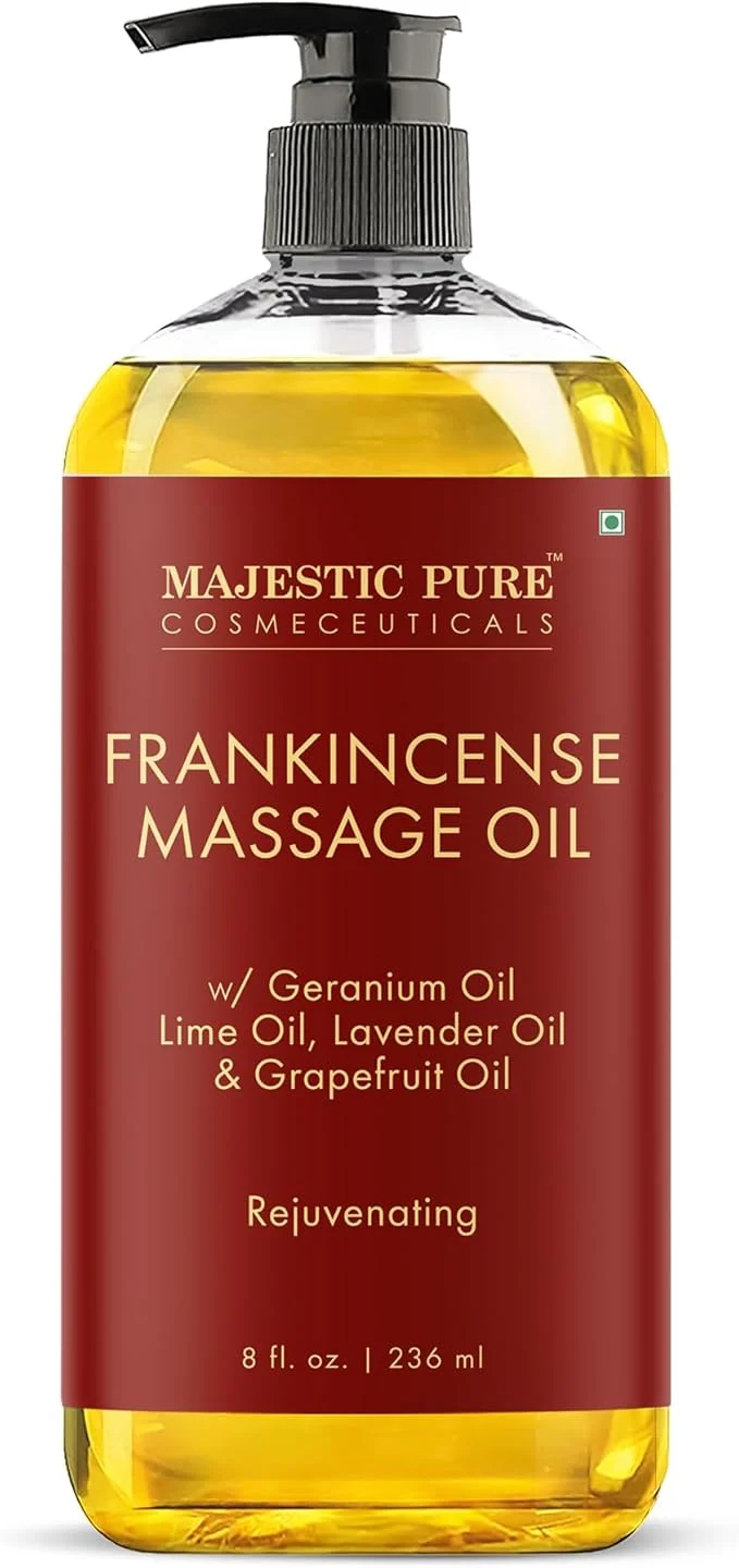 Sophisticated MAJESTIC PURE Frankincense Scar Stretch Massage Oil Carefully Designed