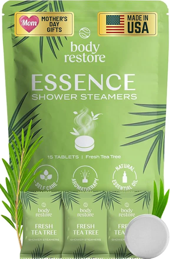 Contemporary Body Restore Shower Steamers Aromatherapy 15 Pack – Mothers Day Gifts Sophisticated