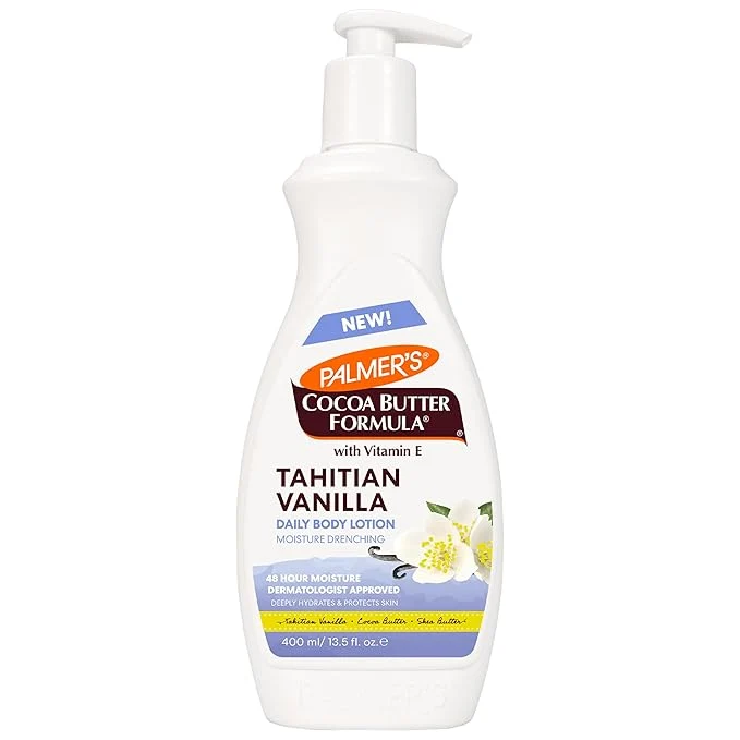 Relaxed Palmer’s Cocoa Butter Formula Tahitian Vanilla Body Lotion 13.5 Oz Daily Traditional