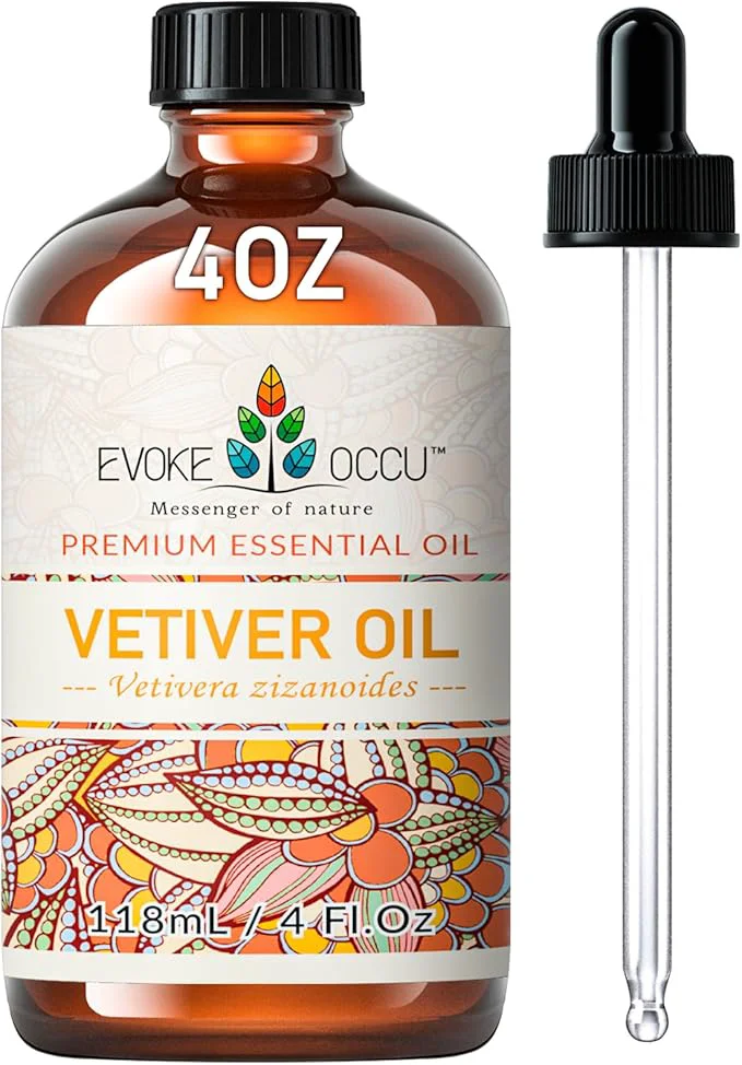 Dependable EVOKE OCCU Pure Natural Vetiver Essential Oil Unique