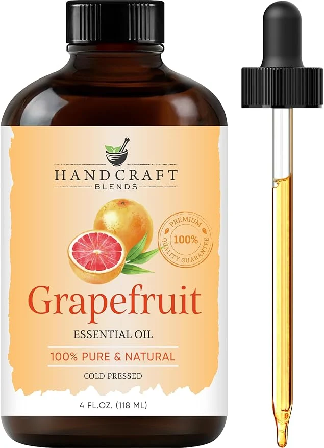 Reusable Handcraft Blends Grapefruit Essential Oil – Huge 4 Fl Oz – Pure and Smooth