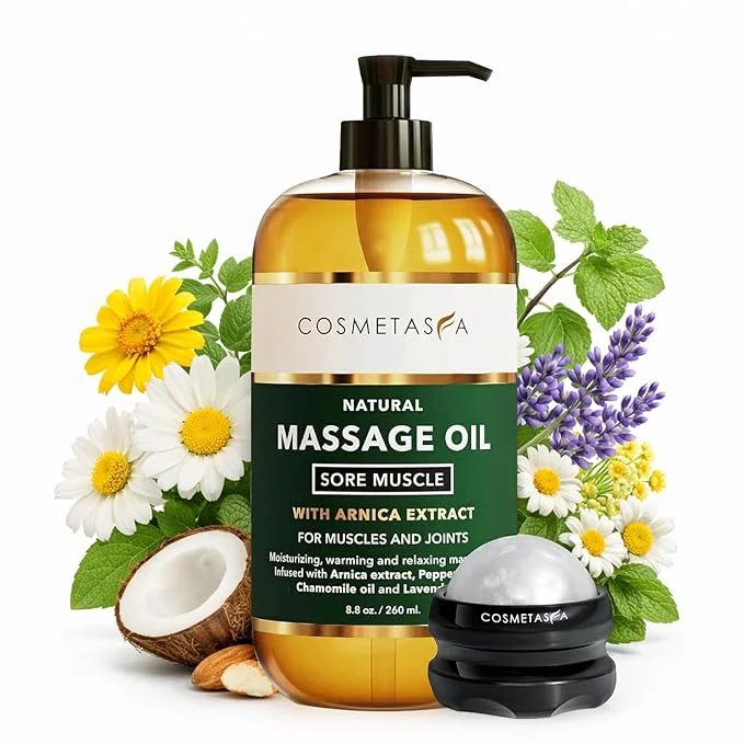 Breathable Cosmetasa Massage Oil for Sore Muscle Massage Therapy Excellent