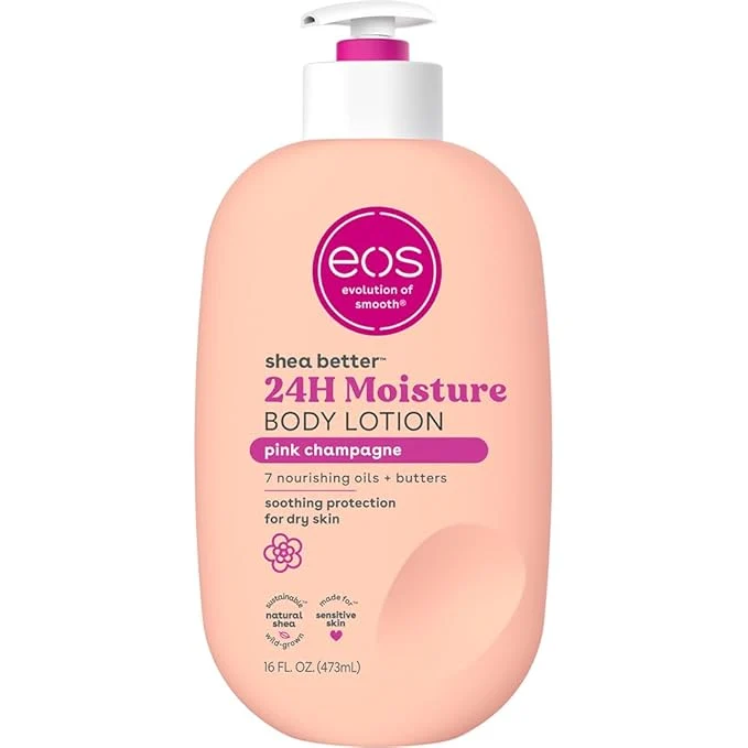 Contemporary eos Shea Better Body Lotion Pink Champagne 24-Hour Moisture Skin Care Top-Quality