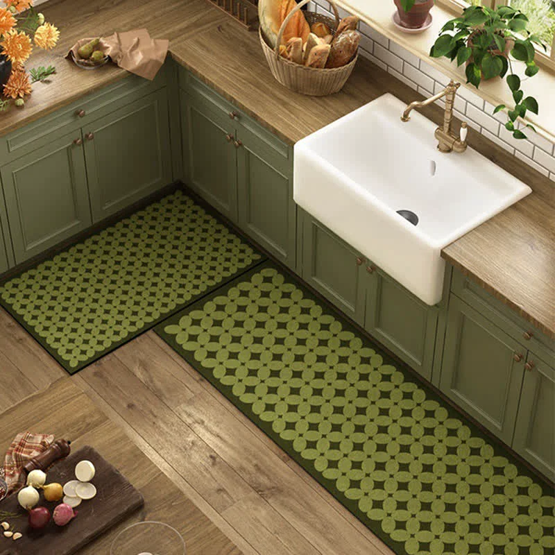 Lightweight Ownkoti Diatom Mud Vintage Water-absorbent Kitchen Rug Sustainable