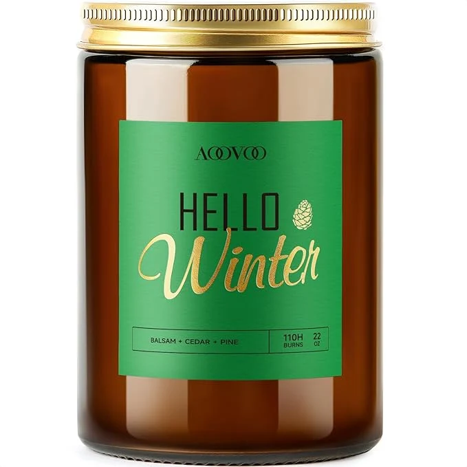 Certified AOOVOO Hello Winter Candle Sophisticated
