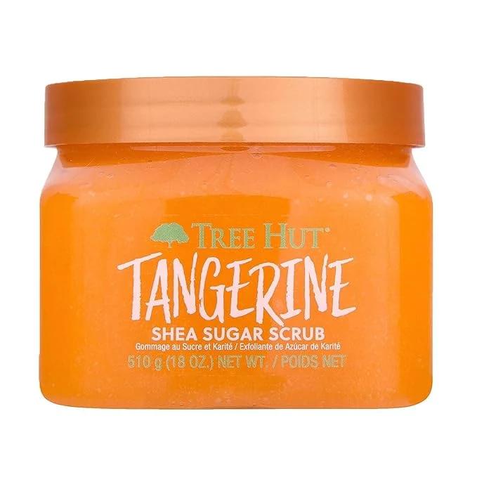 High-Performance Tree Hut Tangerine Shea Sugar Scrub Exfoliating Hydrating Moisturizing Body Exclusive