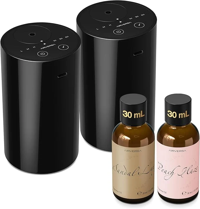 Trendy Airversa Waterless Essential Oil Diffuser Starter Kit Safe