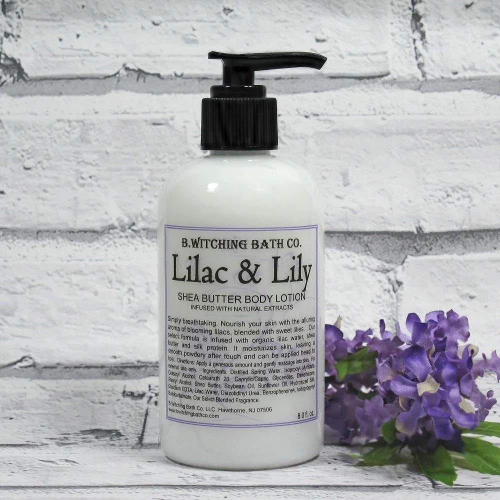 Exceptional 8oz Lilac amp Lily Shea Butter Body Lotion Functional