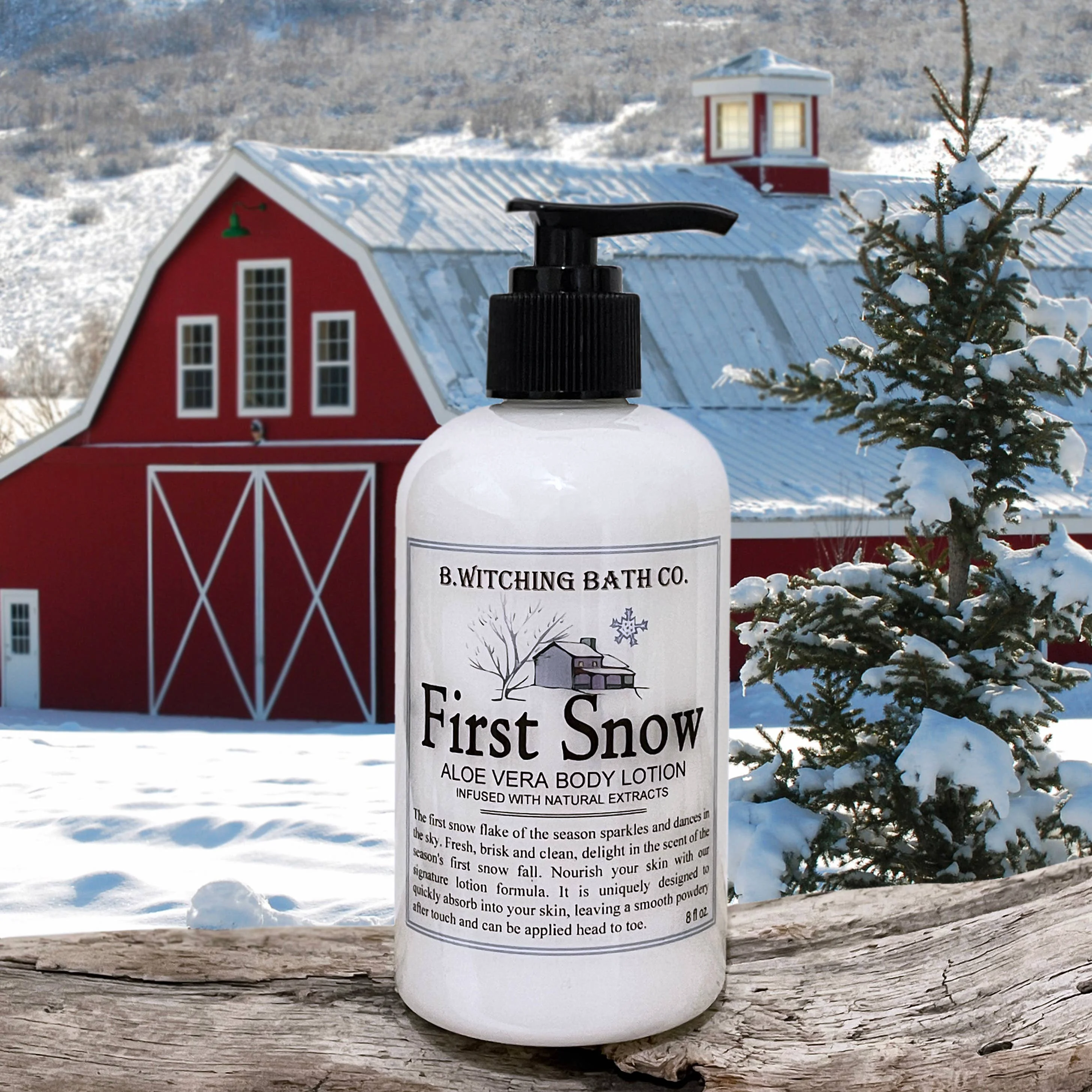 Authentic First Snow Holiday Lotion 8oz Expertly Made