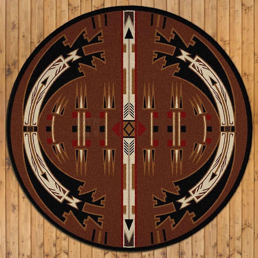Durable Desert Vandals Rug – Brown Selected