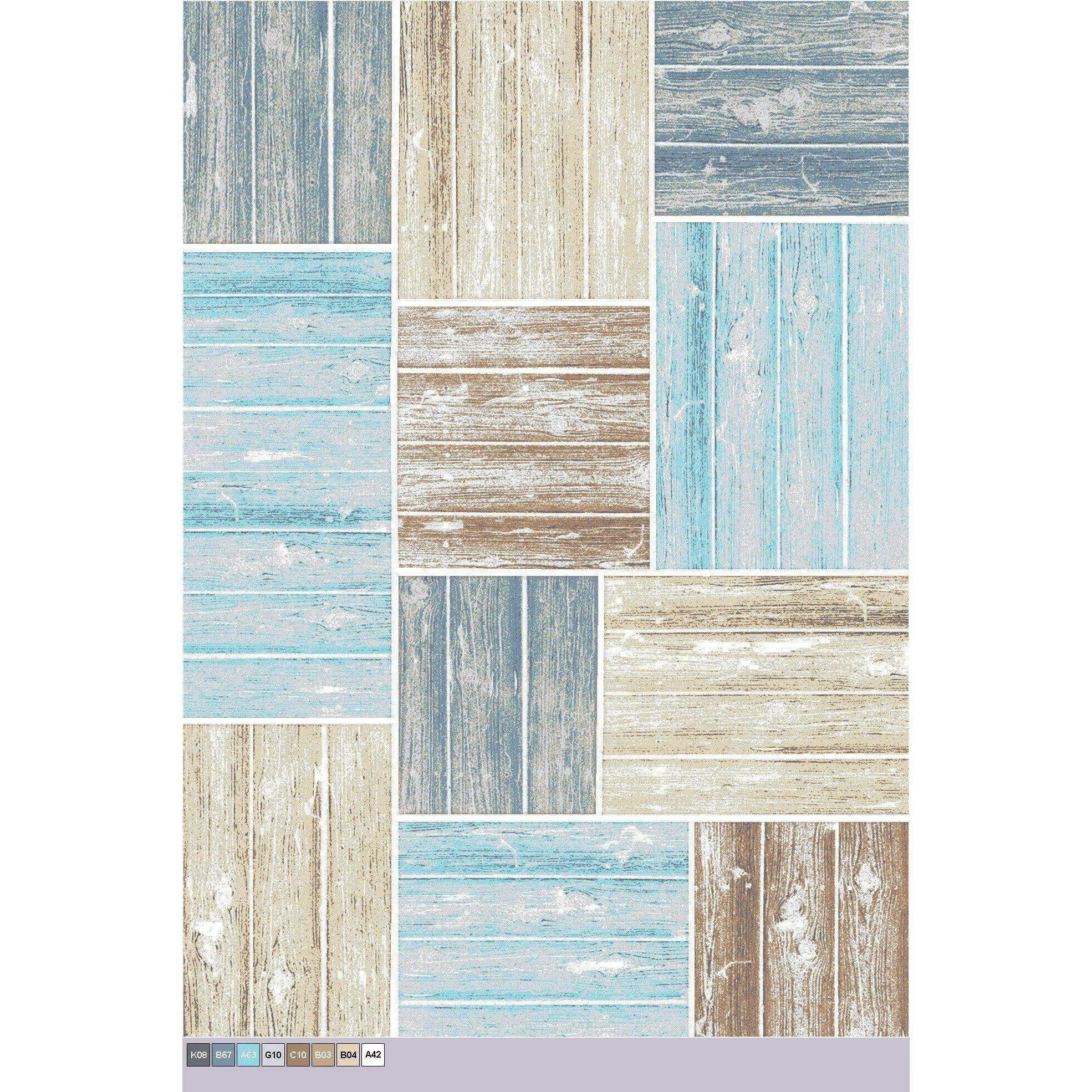 Expertly Made Sandy Memories Rug – Aqua Premium