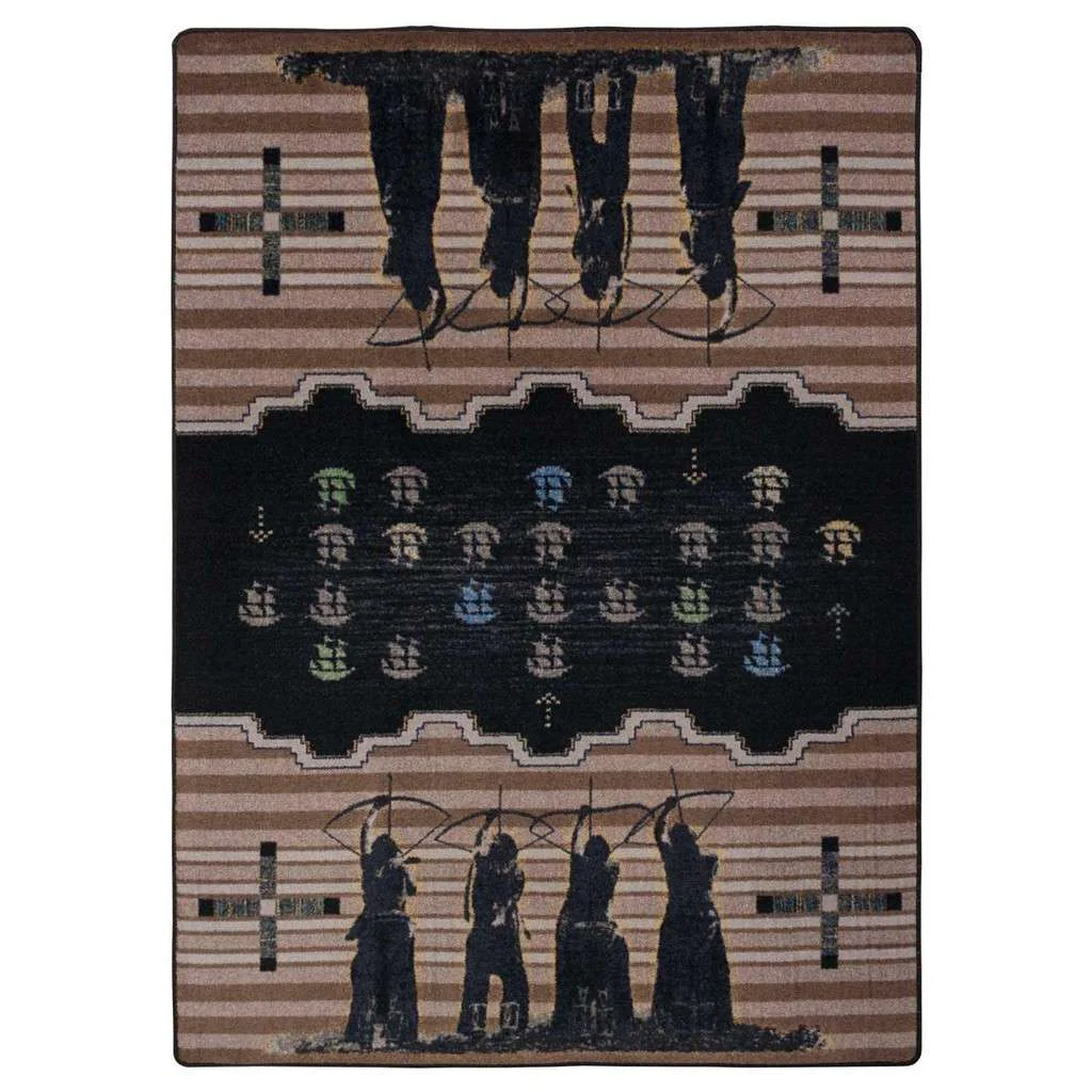 Premium Defend Our Land Rug – Brown Selected