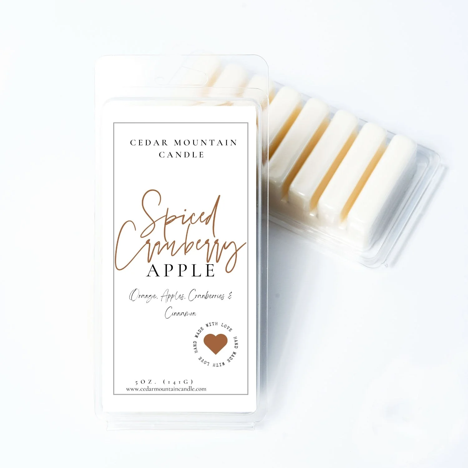 Breathable Spiced Cranberry Apple – 5.5 oz Wax Melts Traditional