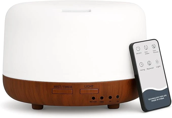 Green SPLITSKY 300ML Essential Oil Diffuser Aromatherapy Diffuser Quiet 8 Hours Environmentally Friendly