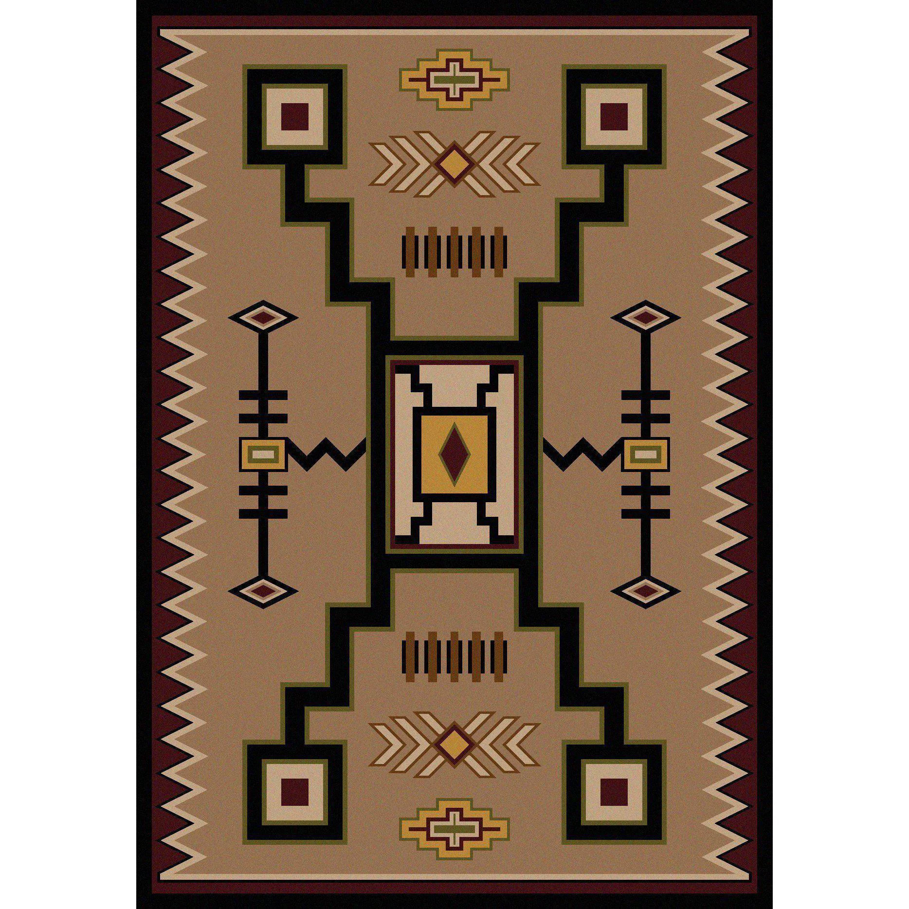 Traditional Desert Storm Rug – Mid Powerful