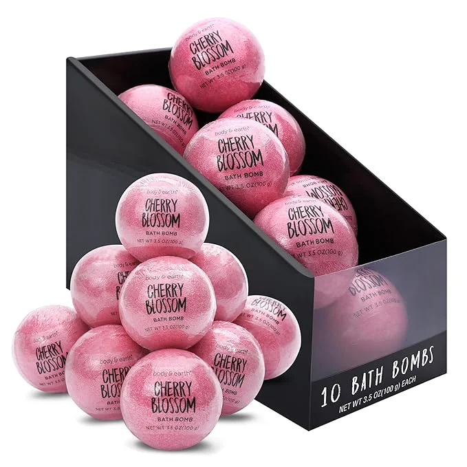 Pure Body Earth Bath Bombs Gift Set Traditional