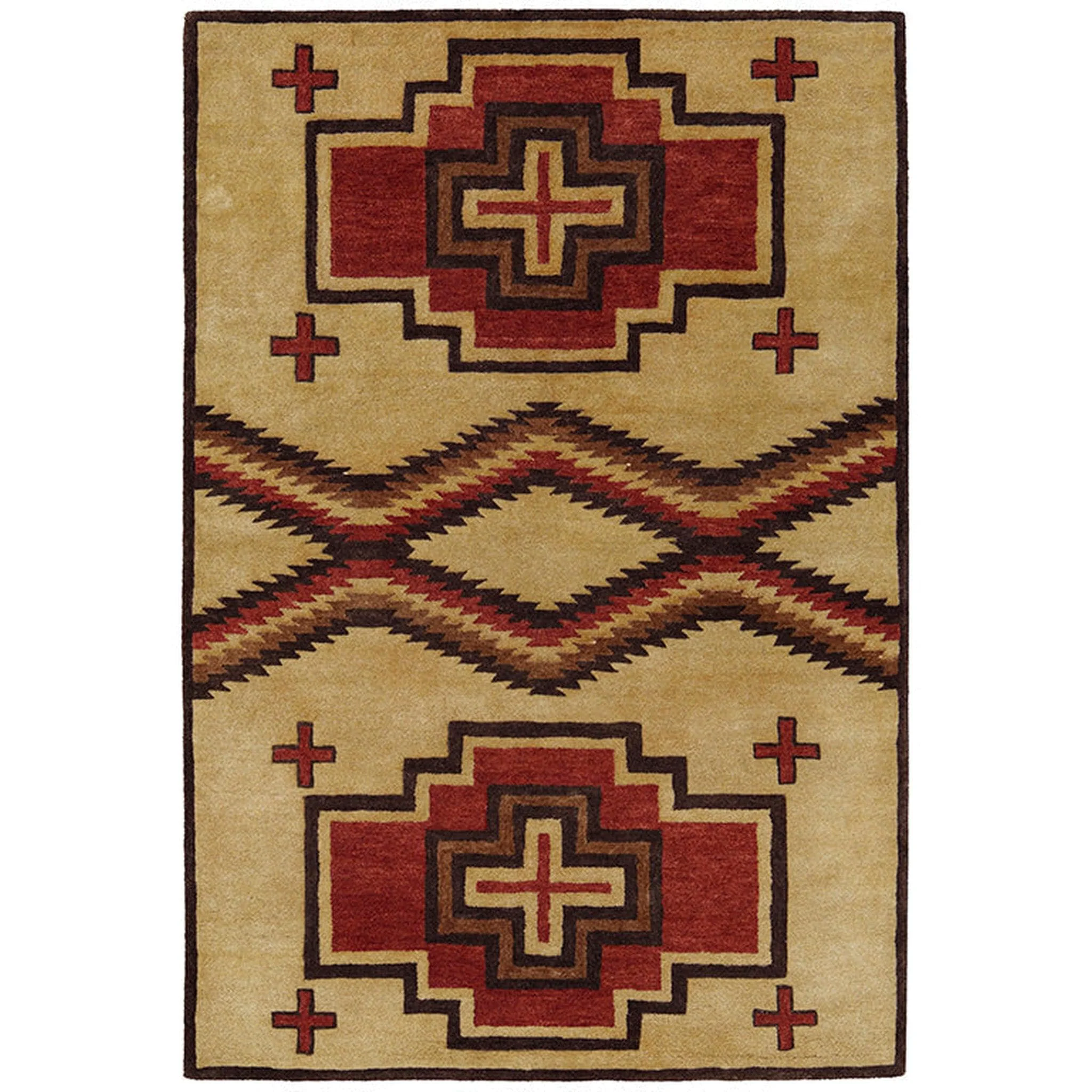 Functional Pendleton Classic San Miguel – Beige Rug Carefully Designed