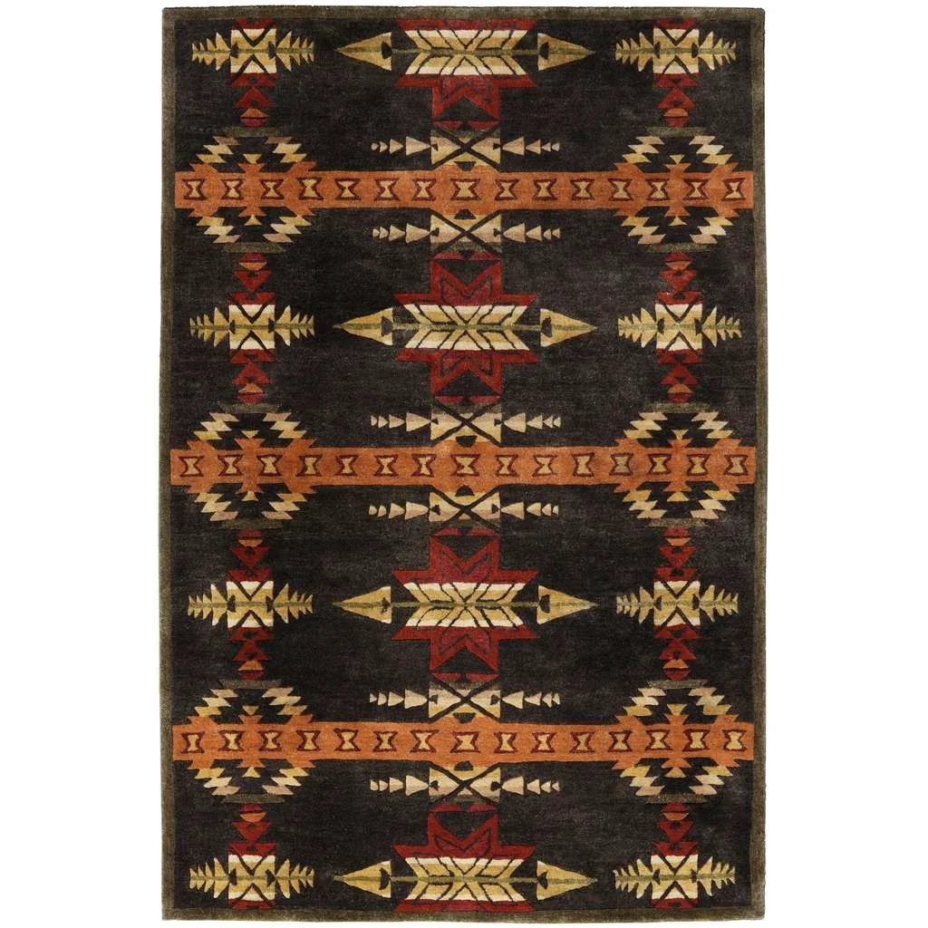 Safe Pendleton Classic Gatekeeper Charcoal Rug Excellent