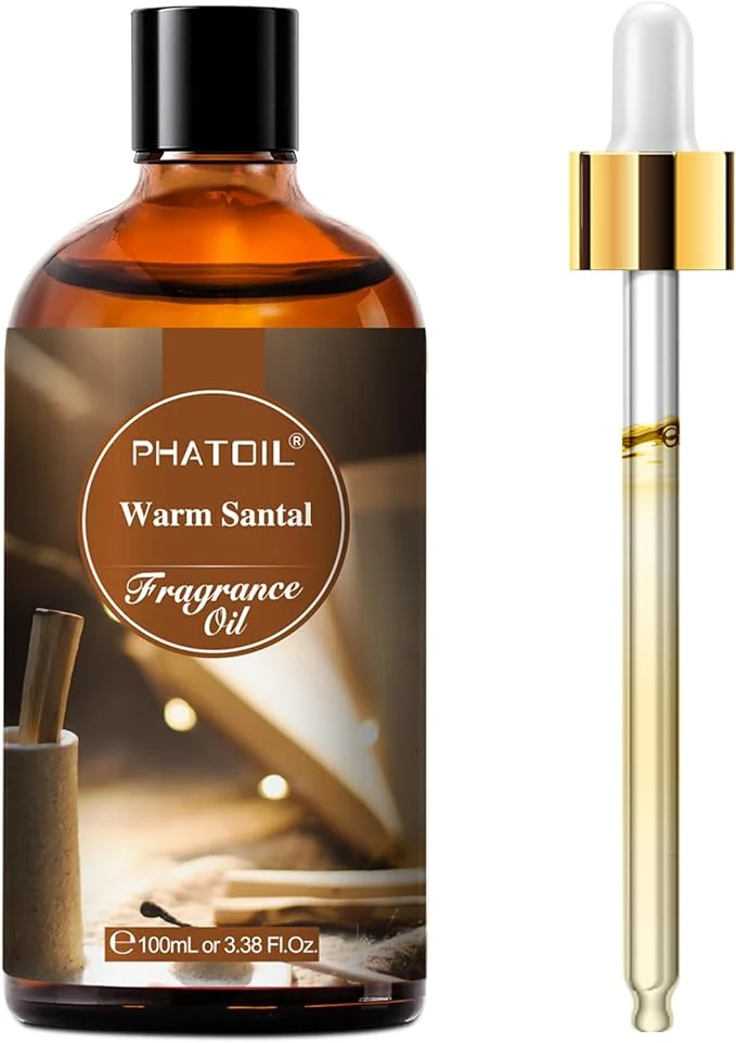 Green PHATOIL 3.38FL.OZ Warm Santal Fragrance Oils High-End
