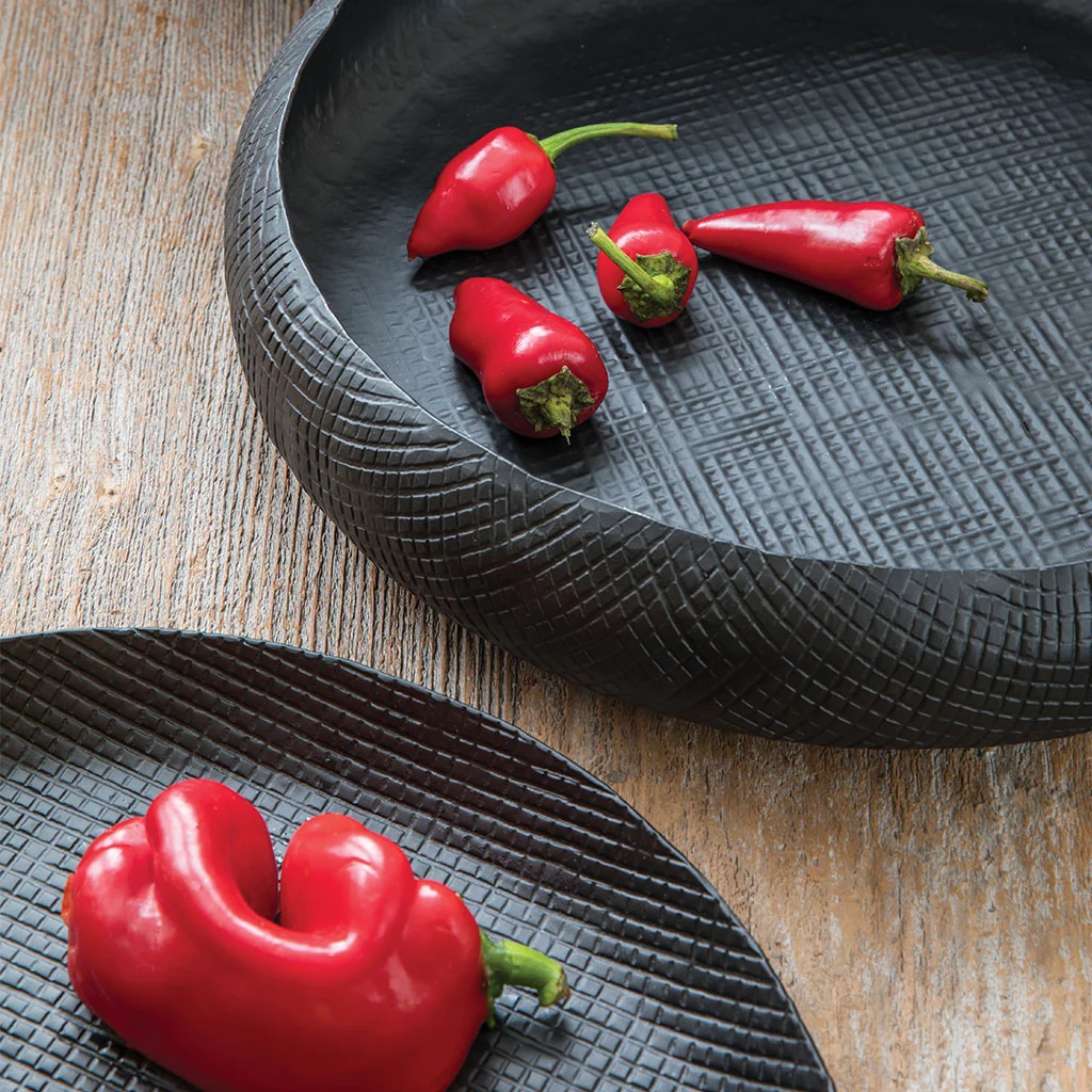 Carefully Designed Wallis Aluminum Low Bowl Natural