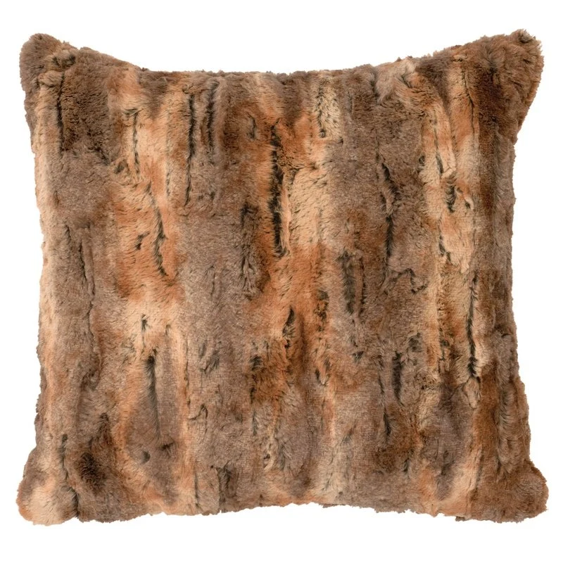 Clean Amber Fox Pillow – 18×18 Exceptional
