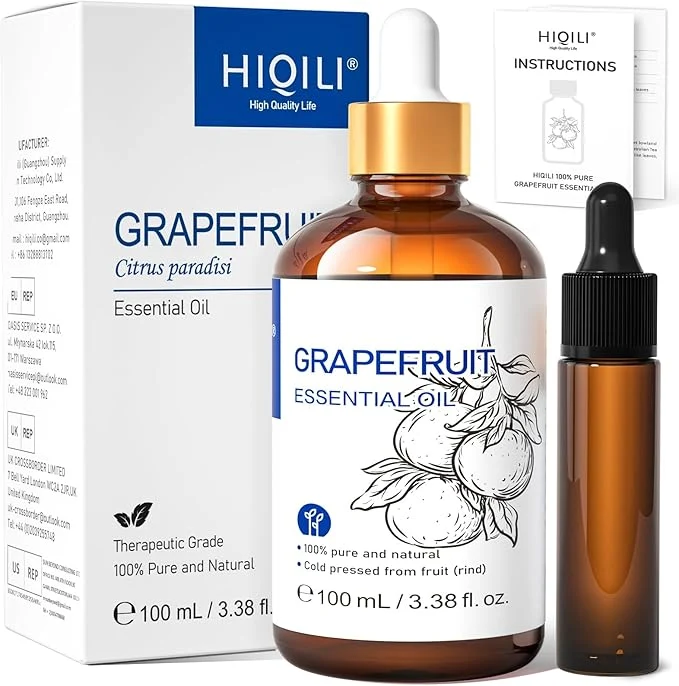 Modern HIQILI 100 ml Grapefruit Essential Oil Minimalist