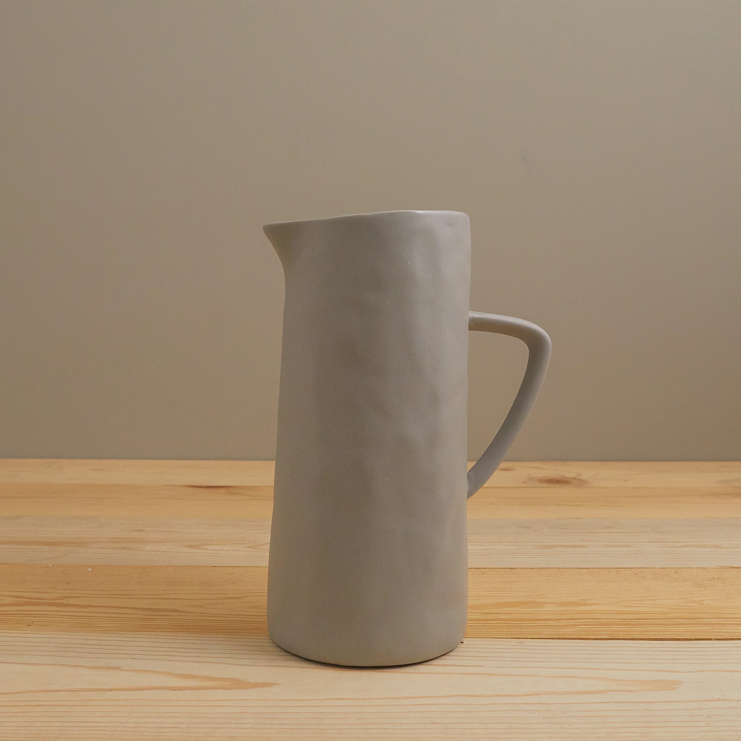 Innovative Tam Stoneware Pitcher Sterling Versatile