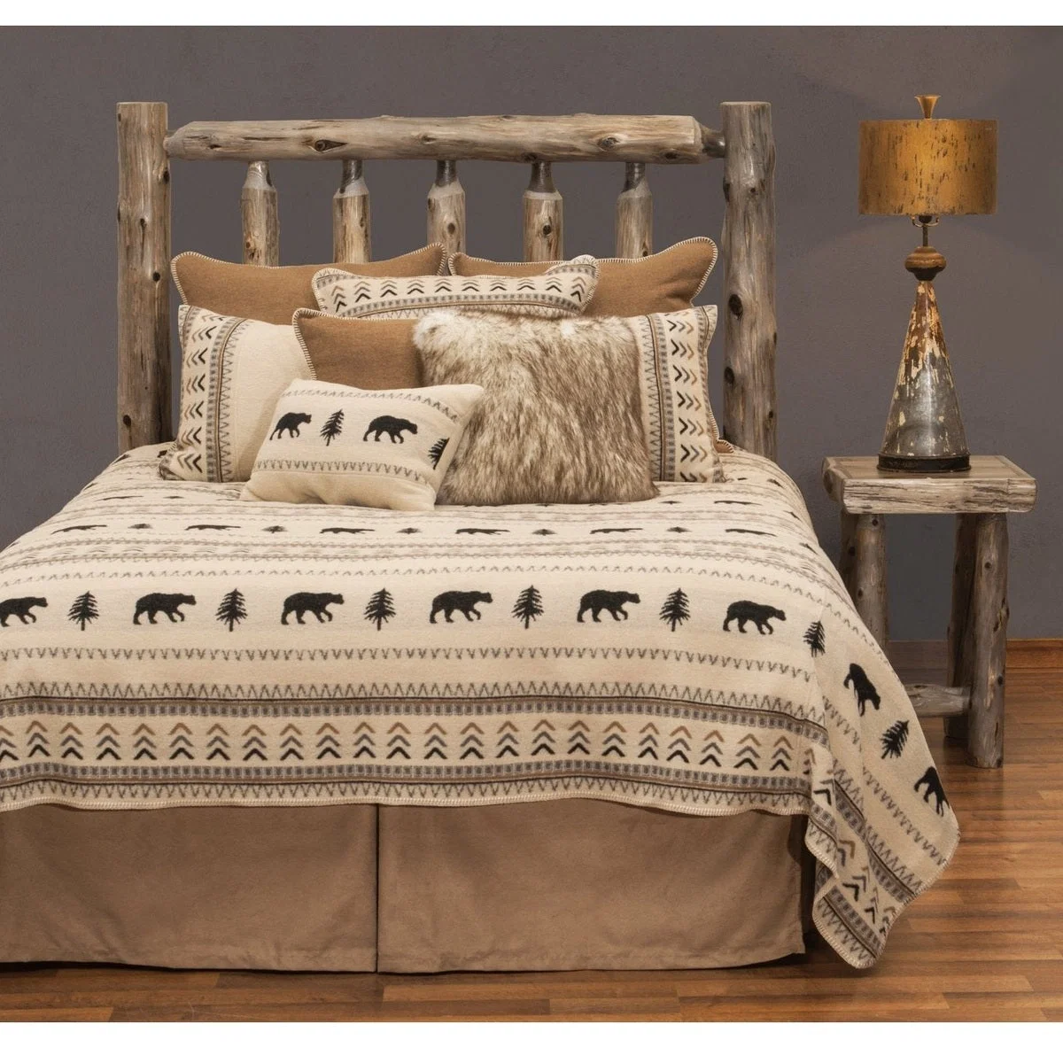 Luxury Boulder Bedspread Durable