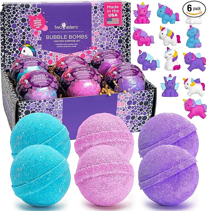 Healthy Unicorn Bath Bombs for Girls Quality