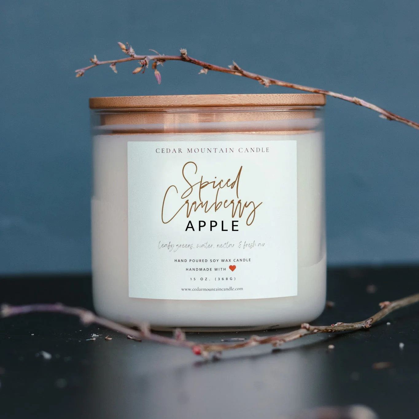 Versatile Spiced Cranberry Apple – 3 Wick Jar Candle Effective