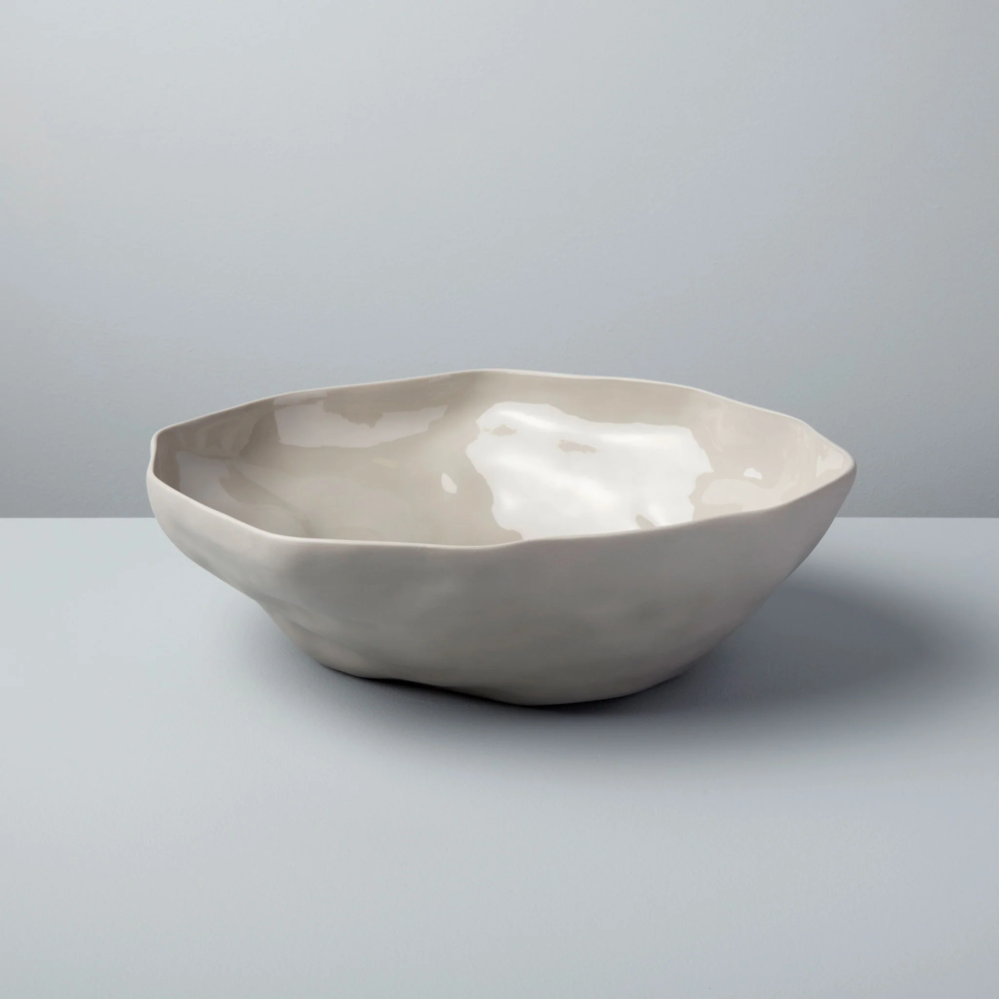 Secure Tam Stoneware Large Serving Bowl Sterling Exclusive