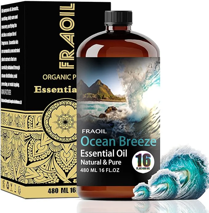 Elite Ocean Breeze Essential Oil Ocean Breeze Oil 16 Fl Oz 480ML Powerful
